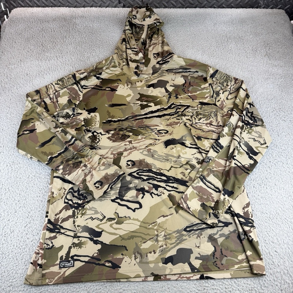 Under Armour IsoChill Heat Gear Brush Line Hoodie Mens‎ 3xL